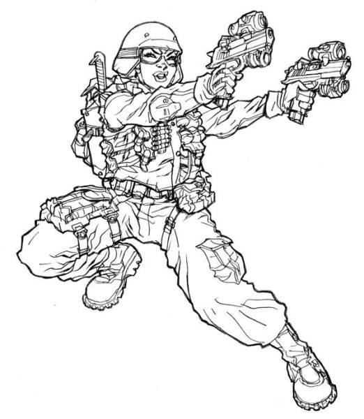 Современный солдат