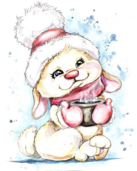 Новогодний заяц