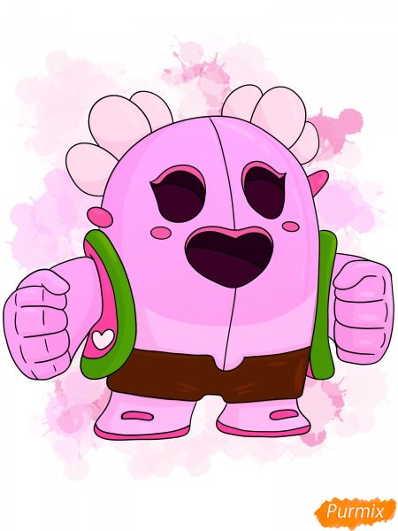 Бравлстарс Сакура Спайк