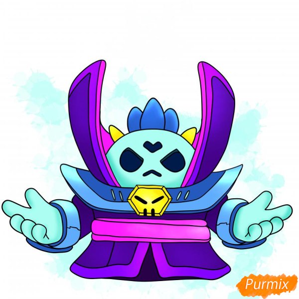 Тёмный Лорд Спайк из БРАВЛ старс