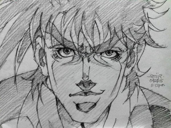 Дио Брандо для срисовки