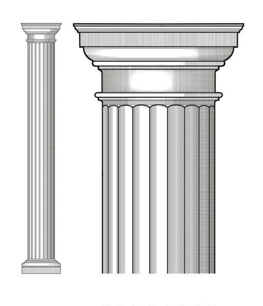 Дорический ордер древней Греции