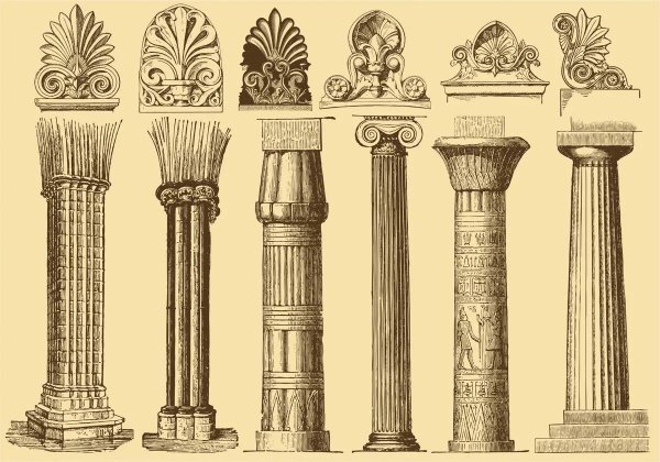 Колонны шаблон