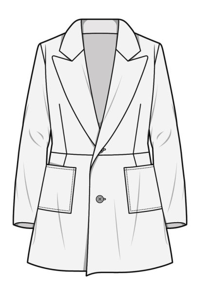 Эскиз жакета