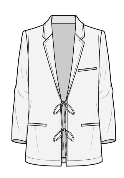 Эскиз пиджака