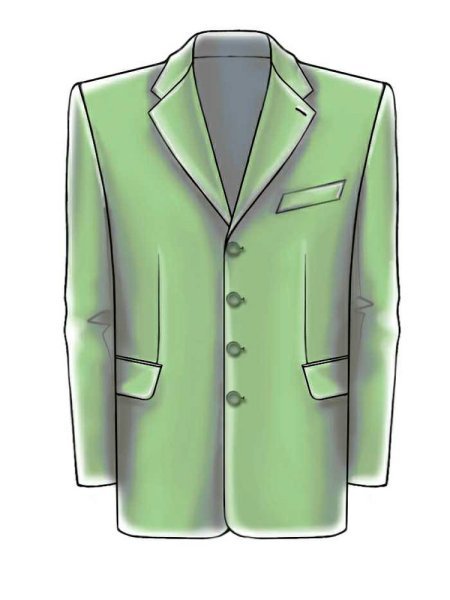 Пиджак иллюстрация