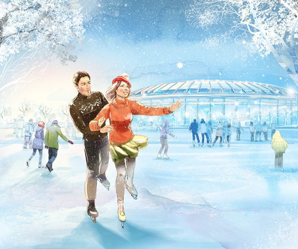 Сказочный каток