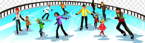 Мультяшный ледяной каток