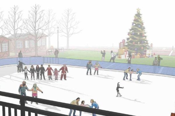 Нарисовать каток