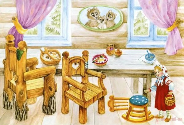 Маша и три медведя сказка