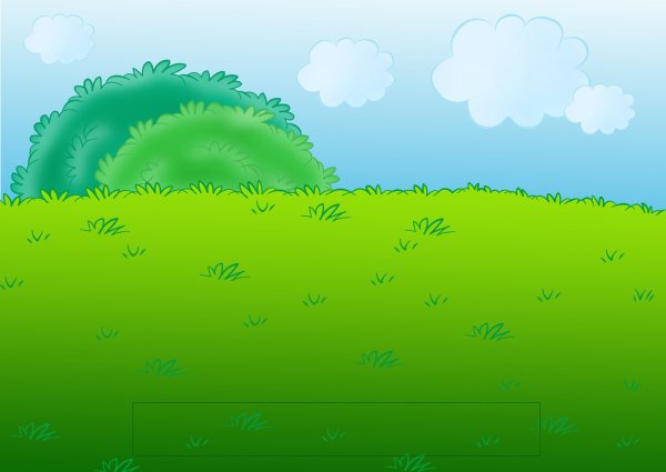 Фон Полянка для детей