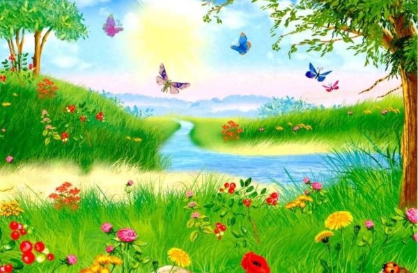 Лето иллюстрация