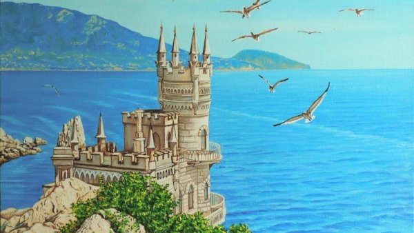 Рисунок на тему Крым и Россия