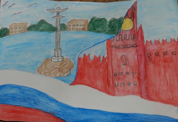 Рисунок на тему Крым и Россия