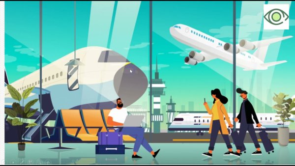 Аэропорт мультяшный