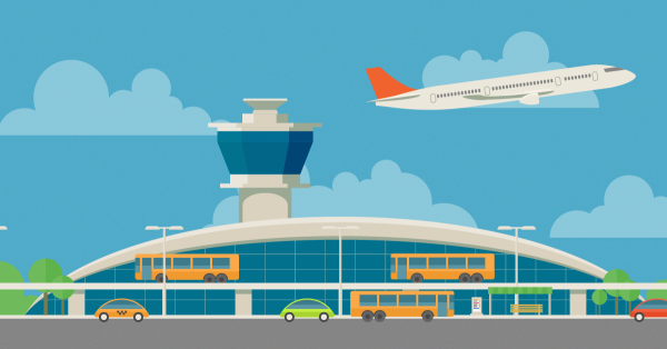 Дети в аэропорту