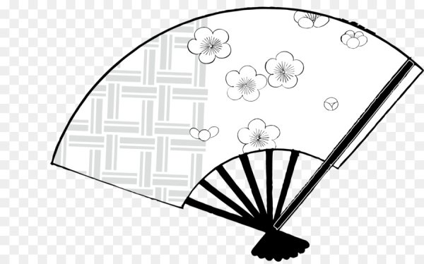 Веер карандашом