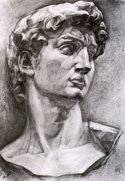 Академический рисование Давида