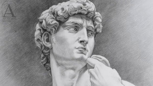 Давид Микеланджело портрет