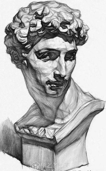 Академический портрет Давид