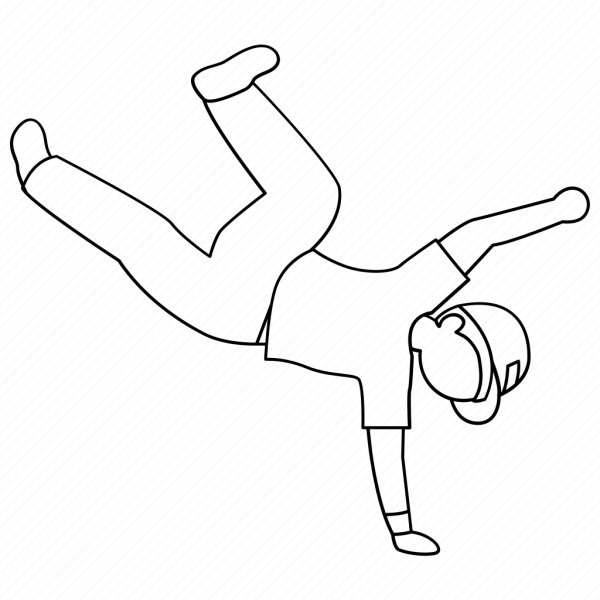 Раскраска брейк данс