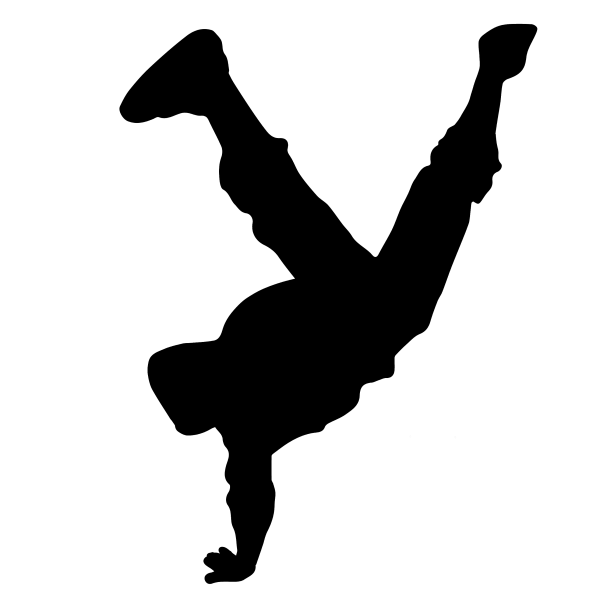 Хип хоп силуэт