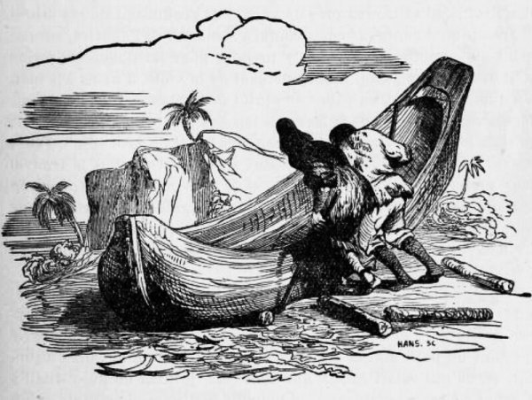 Робинзон Крузо иллюстрации