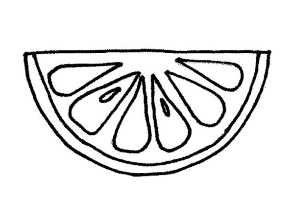 Эмблема апельсин