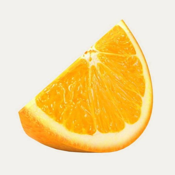 Апельсин в разрезе