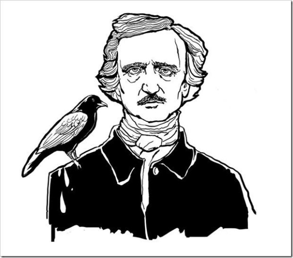 Эдгар Аллан по без фона