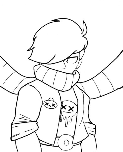 Эдгар из Brawl Stars