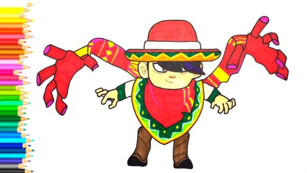 Молниеносный Эдгар из БРАВЛ старс