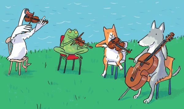 Мультяшный квартет