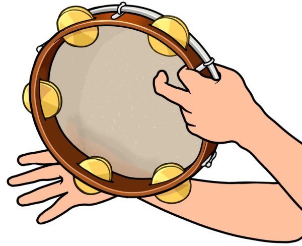 Бубен рисунок для детей