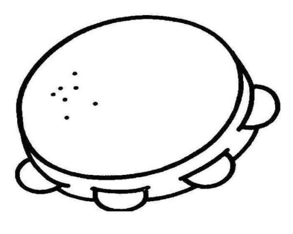 Бубен без фона