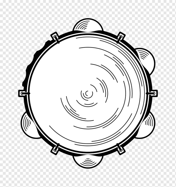 Музыкальный инструмент "бубен"