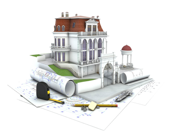 Архитектор на прозрачном фоне