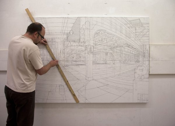 Картина Архитектор