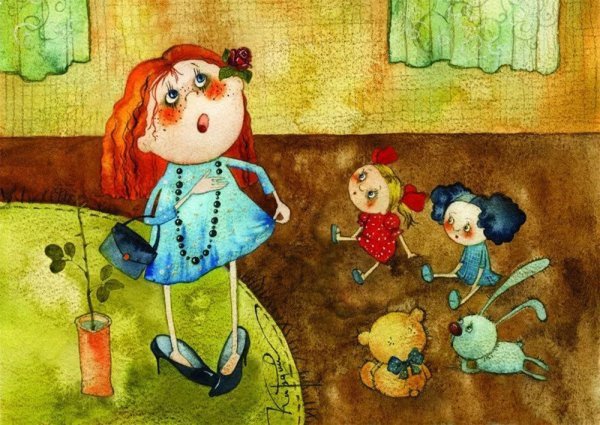 Художник иллюстратор Виктория Кирдий