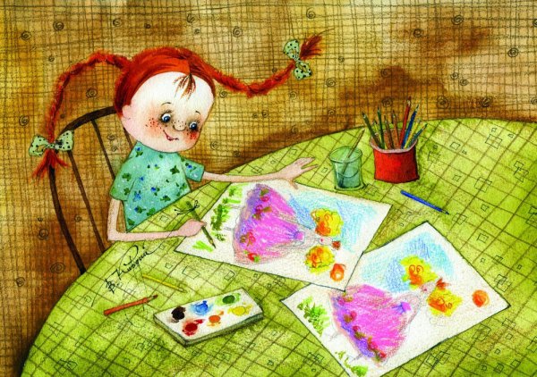 Акварели Виктории Кирдий