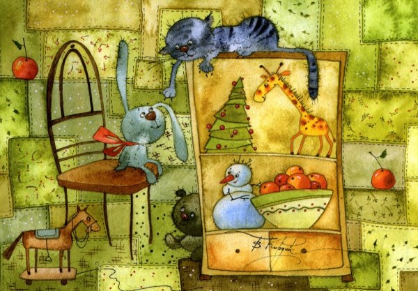 Иллюстратор Виктория Кирдий