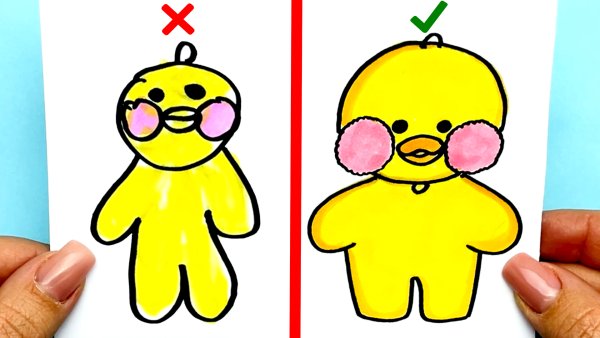 Утоска Лала фан фан нарисованная