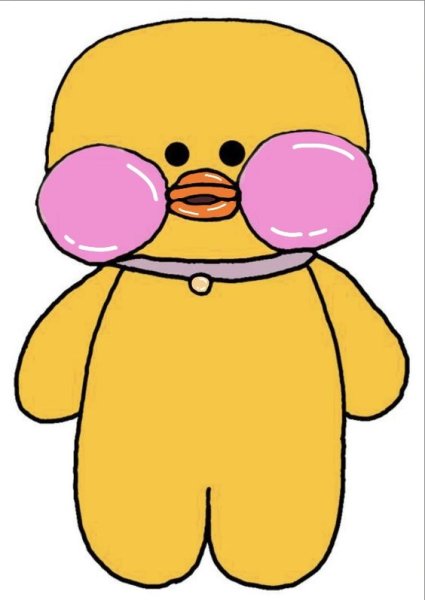 Уточка lalafanfan рисунок