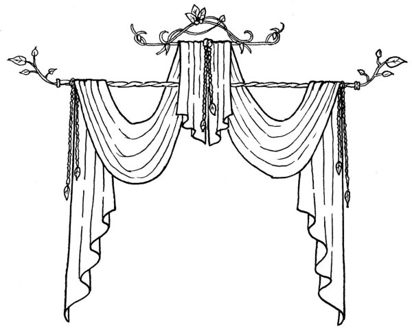 Театральные портьеры