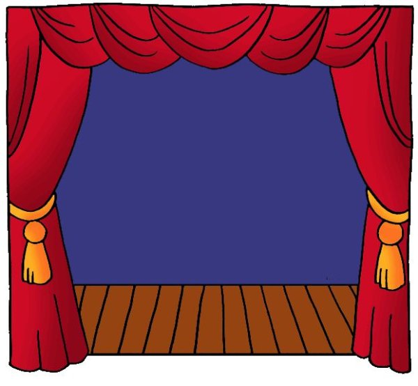 Занавес в театре