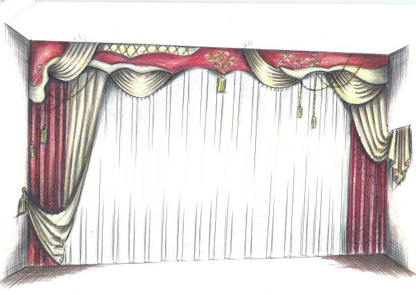 Театральный занавес