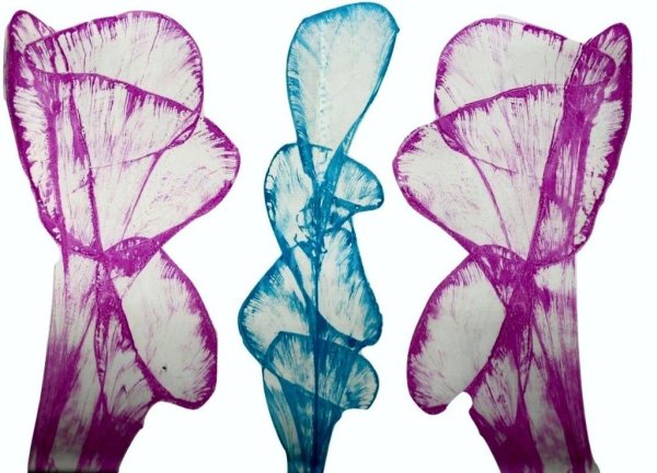 Рисование нитками для детей