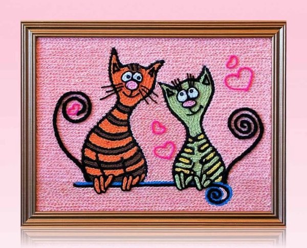 Ниткография картины