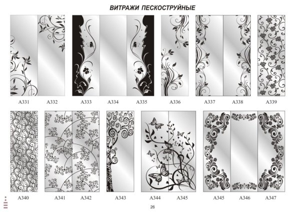 Пескоструй на стекле для кухни