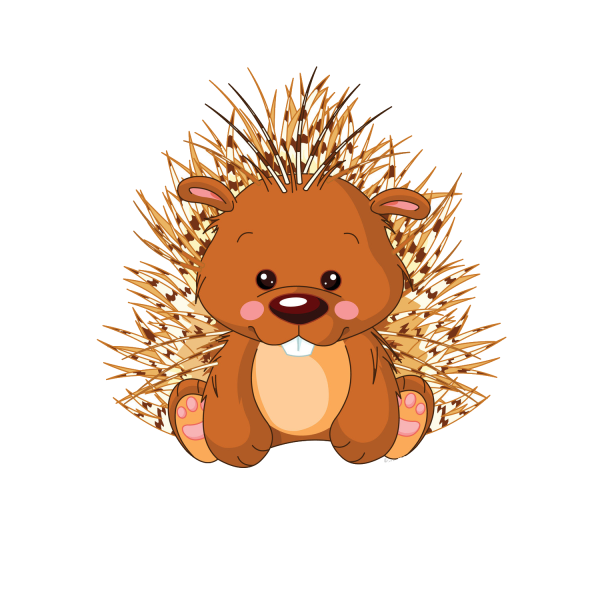 Дикобраз для детей